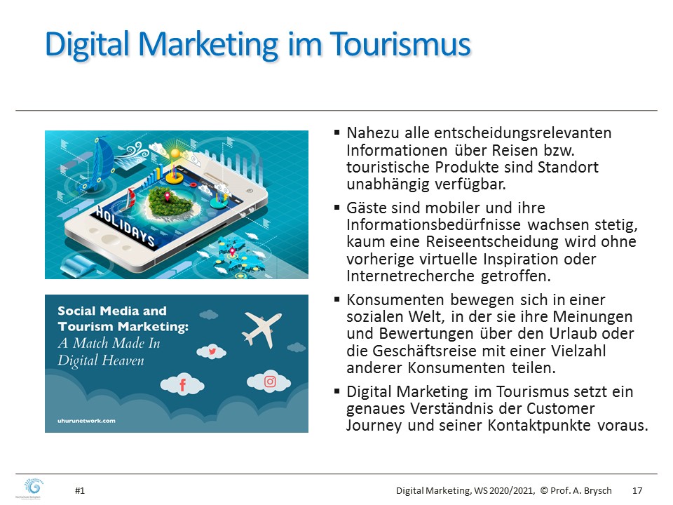 Digital Marketing imTourismus
