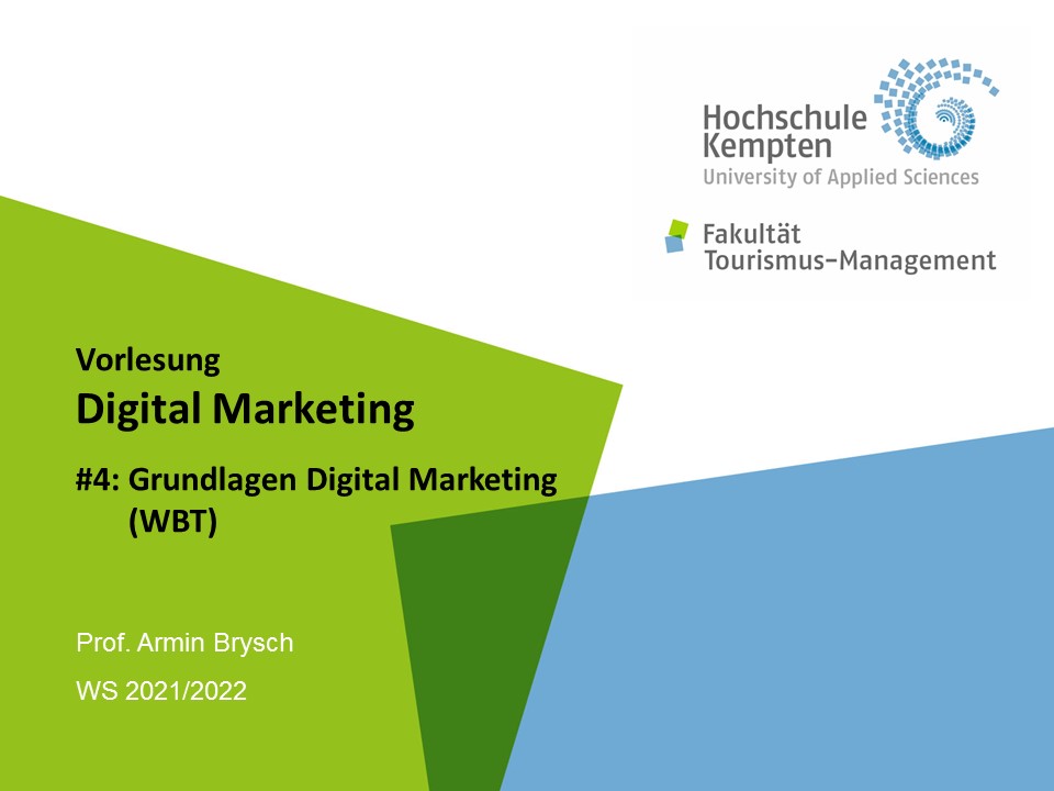 ... auch als Web-based Training online!